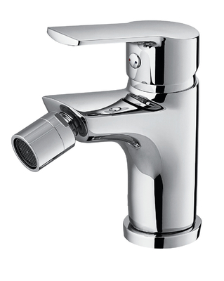 Antiroest van de het Bidettapkraan van het Heet en Koud Watertoilet Enig Handvat 142mm Lengte