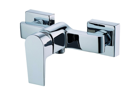 Drip Proof Minimalistische Badkamer Douche Mengkraan Wandmontage Chroomafwerking