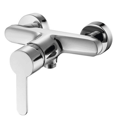 Enkele Functie Opbouw Douche Kraan Chroom Bad Mengkraan