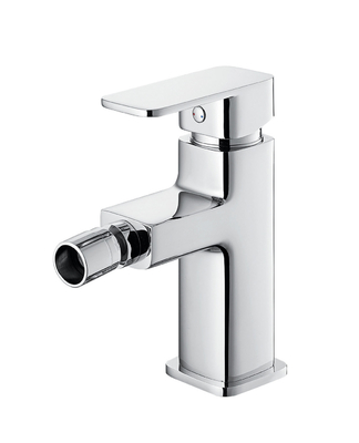 Chrome die Dek Opgezette Tapkranen 35mm plateren van het Messingsbidet Ceramische Patroon