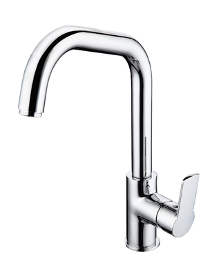 Stabiele rotatie Keuken Wastafel Waterkraan Moderne ééngats wastafelkraan