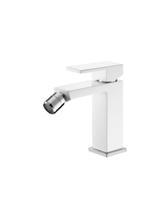Wit messing toilet bidet kraan een handvat 0,5 bar koud en warm water mixer