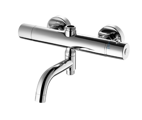 Temperatuur- en stroomaanpassing Thermostatische kraan Thermostatische mengkraan