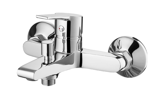 Weersta Corrosie Eengreeps Bad Douche Mengkraan Met Omstelling Heet Koud Water