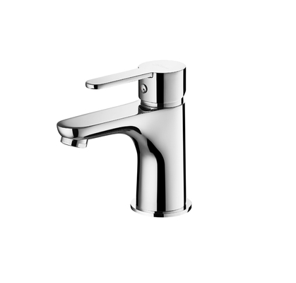 Messing Warm en Koud water Wastafel Kraan enkele handgreep twee-gats installatie