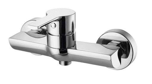 Wandmontage Douche Mengkraan Badkamer Messing (enkele handgreep)
