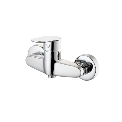Messing Bad Kraan Douche Mengkraan Enkele Handgreep Douche Kraan Set