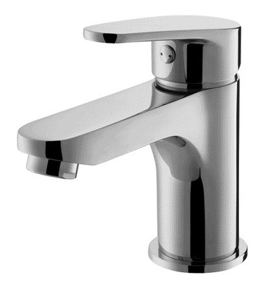 Eengreeps badkamermengkraan met 40 cm koud warm water 3/8 inch slangen