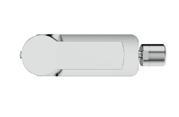 Badkamer Eengreeps Bidetmengkraan 360° Comfort Hoogte 82 mm