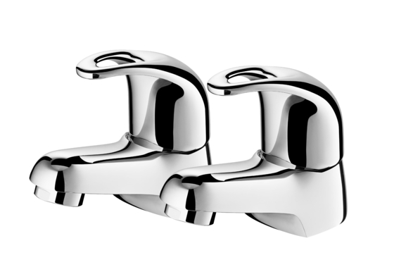 Roestvrije Badkamerswasbak Tow Handle Faucet Water Saving 11.6cm Lengte