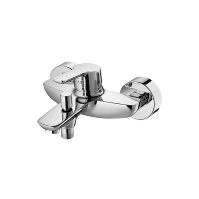 Single Lever Mixer Tap Hoogwaardig Messing Lichaam Gekroomd 1/2 Inch Douche Outlet