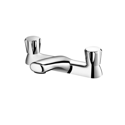 Het bad onttrekt van de de Vullerton van de Mixerbadkamers van de de Kraan Monobloc Dubbele Hefboom het Messingstapkraan van Chrome