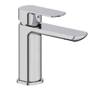 Badkamer mixer kraan voor wasbecken, Single Lever Mixer kraan wasbecken kraan Chrome ruimtebesparing