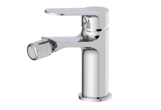 Eenvoudige hefboom, tweehoekige kraan, waterbesparende, eenholing, duurzaam oppervlak, chroom